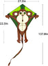 HENGDA KITE Kids Cartoon Monkey Kites with Flying Line