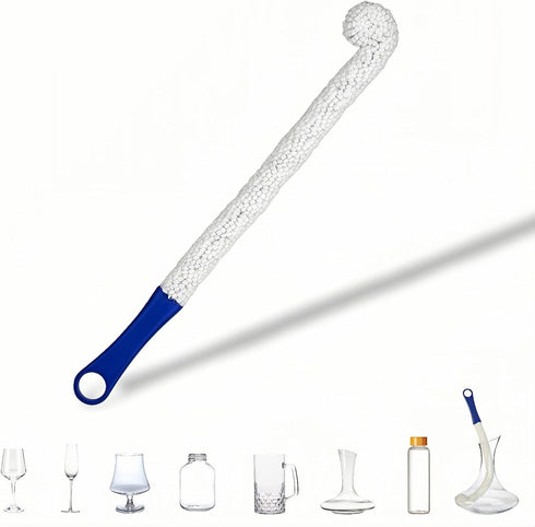 SAYUANVA Long Bottle Brush Cleaner for Decanter and Water Bottle, 16 Inch Flexible