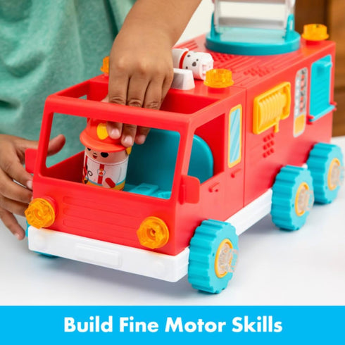 Set Set, 3+ Educational Insights Design & Drill Bolt Buddies Fire Truck - Construction Toys & Toddler Tools, Kids Tool
