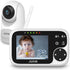 JUAN Baby Monitor with Camera and Audio, No WiFi 100% Private, 3500mAh Long