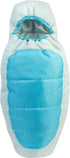 Sophia's 18" Doll Cocoon Style Nylon Sleeping Bag, Blue/Gray, with Side Zipper