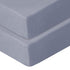 2 Pack 52X 28 Biloban Crib Sheets Fitted, Crib Sheet Fits for Standard Crib Mattress, Neutral Toddler Bed Sheets