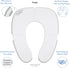 No-Pinch One Proud Toddler Premium Travel Potty Seat Compact, Non-Slip, Made in USA Seat, Locking Hinges, Easy