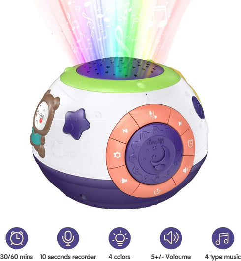 TUMAMA KIDS TUMAMA Baby Toy Gifts for Newborn, Toddlers Night Light Star Projector, Baby Sleep Soother Sound Machine