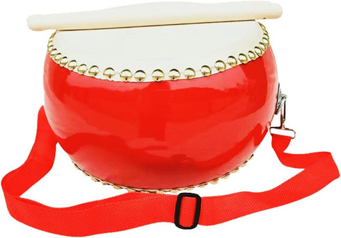 DSQSTMR Set Drums Percussion Chinese Drum Hand Tambourine Taiko Bongos Musical Gifts Instruments for Kids Sensory