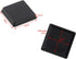 Evemodel 100PCS 25mm Square Black Miniature Model Bases for Tabletop or Miniature Wargames (25mm, 100PCS)