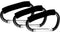 Noneea 3PCS Stroller Hooks, 5.2'' Large Carabiner Clip - Carabiner Large, Baby Stroller