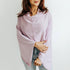 Multifunctional Nursing Cover, Car Seat Cover, Poncho, Scarf, Baby Blanket (Lilac)