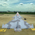 Ailejia Diecast Rafale Fighting Falcon Airplane Model Aircraft Army Air Force Toys Die Cast Military Plane Pull Back