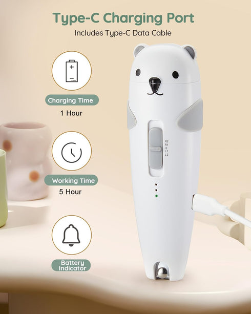 Lilian&Gema Baby Healthcare and Grooming Kit & Baby Casting Kit Hands and Feet