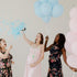 Lassos Boutique 36 Pieces It's a Boy Baby Shower Pacifiers Necklace Acrylic Baby Party Favors Charm Pacifiers Necklace