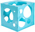 Auihiay 14 Holes Balloon Sizer Cube, Blue Measurement Tool for Balloon Arches and Decorations (1-10 Inch)