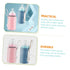 Totority Portable USB Bottle Warmer Temperature Fit for Bottles for Travel Go Feeding Quick Heating and Convenient