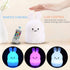Rabbit Night Lights for Kids - Changeable Brightness & Color Table Lamp for Nursery, Holiday Gifts