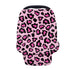 Binienty Multi Use Baby Nursing Cover, High Chair/Shopping Cart/Stroller Cover, Pink Leopard Cheetah
