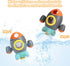 Baby Bath Toys, Space Rocket Shape Bathtub Toys for Toddlers, Spray Water Toys with Rotating Fountain for Kids