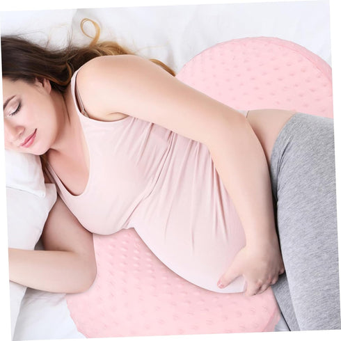 PRETYZOOM Cooling Pregnancy Pillow for Side Sleeping Multi-Functional Maternity Waist Cushion Breathable Nursing