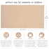 Owlowla Baby Diaper Changing Pad, Portable Changing Mat Travel Liner for Baby and Small Toddler (Beige & Brush Strokes)