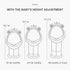FIABC Potty Training Urinal Boy Urinal Kids Toddler Pee Trainer Bathroom Funny Baby Training PottiesDEEP Blue
