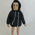 1/12 Scale Strong Man Action Figure Clothes, Men's Hoodie Clothing for 1:12 6inch Male Action Figure Doll (Black)