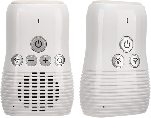 Audio Baby Monitor, 2.4GHz Wireless Two Way Intercom Baby Care Monitor with Night Light, 100-240V (US Plug)