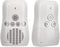 Audio Baby Monitor, 2.4GHz Wireless Two Way Intercom Baby Care Monitor with Night Light, 100-240V (US Plug)