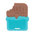 Nuby All Silicone Chocolate Bar Teether - Suitable for 3+ Months