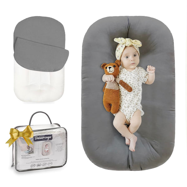 Beisurznga Infant Support Cushion - Baby Support Cushion for Newborn, 0-24 Months, Portable