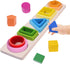Montessori Toys for 1+ Year Old, Wooden Stacking Sensory Toys for Toddlers 1-3, Educational Sorting Toys for Gifts