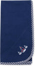 Little Me Baby Boys' Sailboats Swaddling Receiving Blanket
