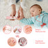 Trimmer Baby Nail File with Light Safe Electric Nail Clippers Kit for Newborn Infant Toddler Kids (Pink)