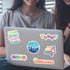 125 pcs Hydroflask Stickers, Ocean Beach Themed for Laptop, Water Bottle, Waterproof VSCO Girl Stuff