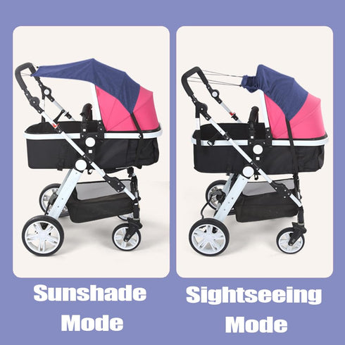 Nakazawa Ultimate Stroller - Protect Your Baby from Harmful UV Rays with Our Stroller Shade Extender and Cover