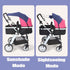 Nakazawa Ultimate Stroller - Protect Your Baby from Harmful UV Rays with Our Stroller Shade Extender and Cover