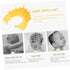 Water Blocking Shower Cap, Baby Bonnet, Visor for Kids, Toddler Bath Shampoo Shower Cap, Hair Washing Shield