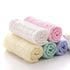 5 Pack 12x12 inches MUKIN Baby Washcloths - Natural Cotton Baby Wipes - Soft Newborn Face Towel and Washcloth