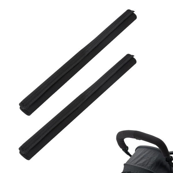 EHRGK Stroller Handle Cover,Stroller Handlebar Cover,2 Pack Pushchair Armrest Sleeve Handle Protector Covers,Universal