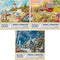 Bits and Pieces Value Set of Three 500 Piece Jigsaw Puzzles for