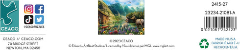 Ceaco - Paradise in The Mountains - 500 Piece Jigsaw Puzzle
