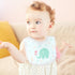 Skicuff 100 Packaged Pcs Disposable Baby Bibs Bulk for Baby Boys and Girls Individually Hygienic for Toddlers Traveling