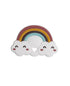 Reece Studio Rainbow Teether, Baby Travel Accessories, BPA Free Silicone Teething Toy,
