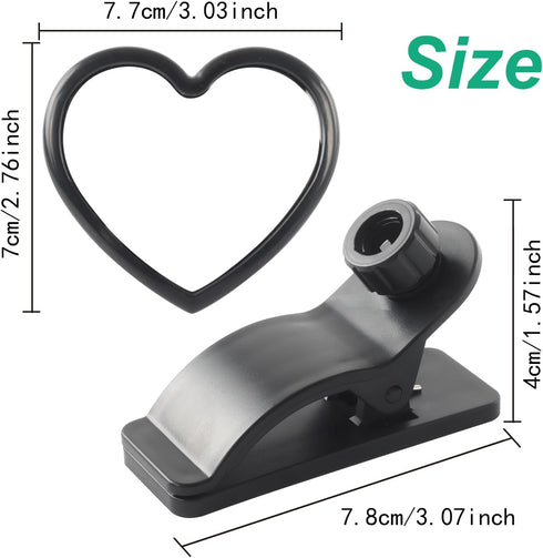 Baby Car Mirror Rear Facing, Convex Rear View Baby Mirrors, 360 Degrees Adjustable for Kids and Infants