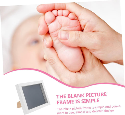 Newborn Memory Keepsake Kit: Handprint & Footprint Frame with Ink Pad