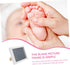 Newborn Memory Keepsake Kit: Handprint & Footprint Frame with Ink Pad