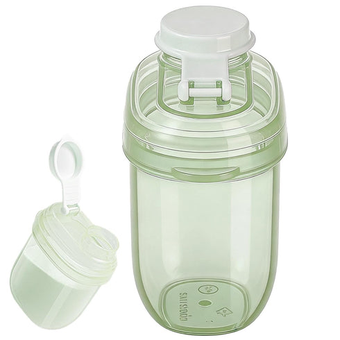 Generic Airtight Food Storage Container, Sealed Portable Formula Dispenser, Powder Formula Dispenser, Airtight
