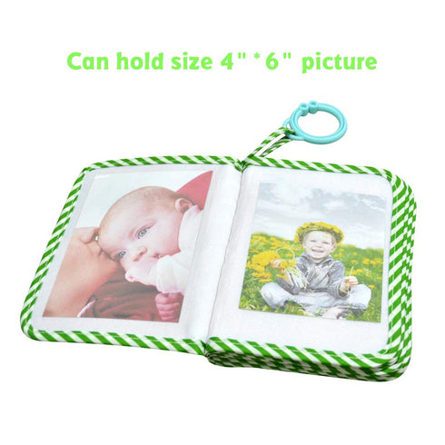 Baby's My First Family Album, Soft Cloth Photo Book, Baby Cloth Album