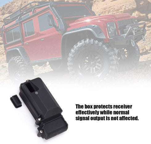 Tbest Sealed Waterproof Receiver Box for RC Car, Accessory for RC Crawler, Waterproof Receiver Box