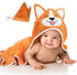 Generic Corgi Dog Baby Bath Hooded Towel - Cozy & Warm - Ultra