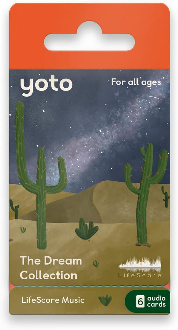 Yoto The Dream Collection by LifeScore 6 Kids Musical Cards for Use