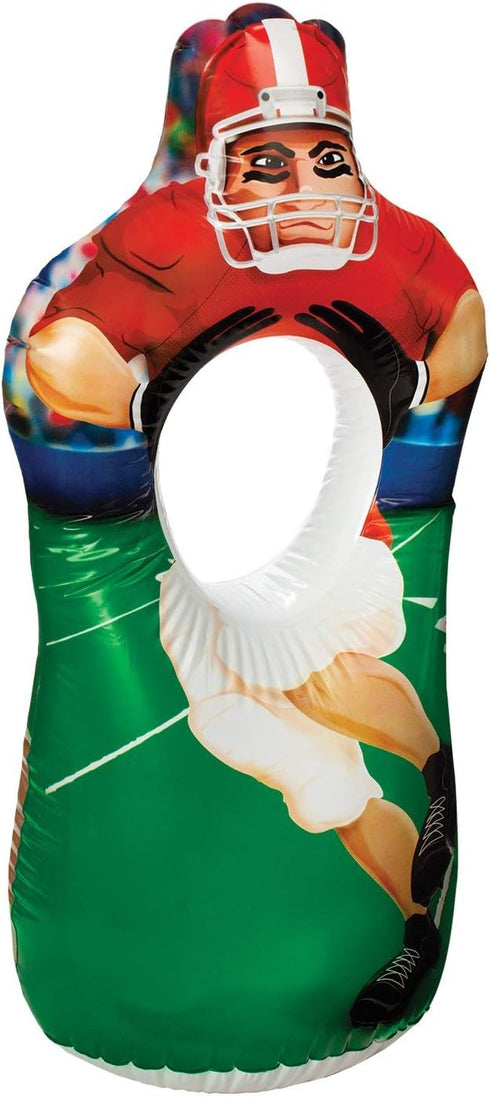 Toysmith Inflatable Sports Toss Game, Multicolor Football and Baseball Sports Games for Boys and Girls